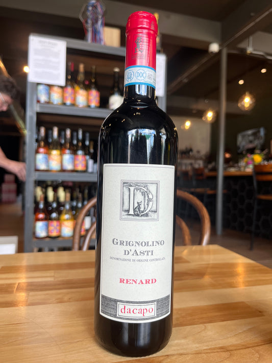 2022 Dacapo Grignolino D'Asti Renard