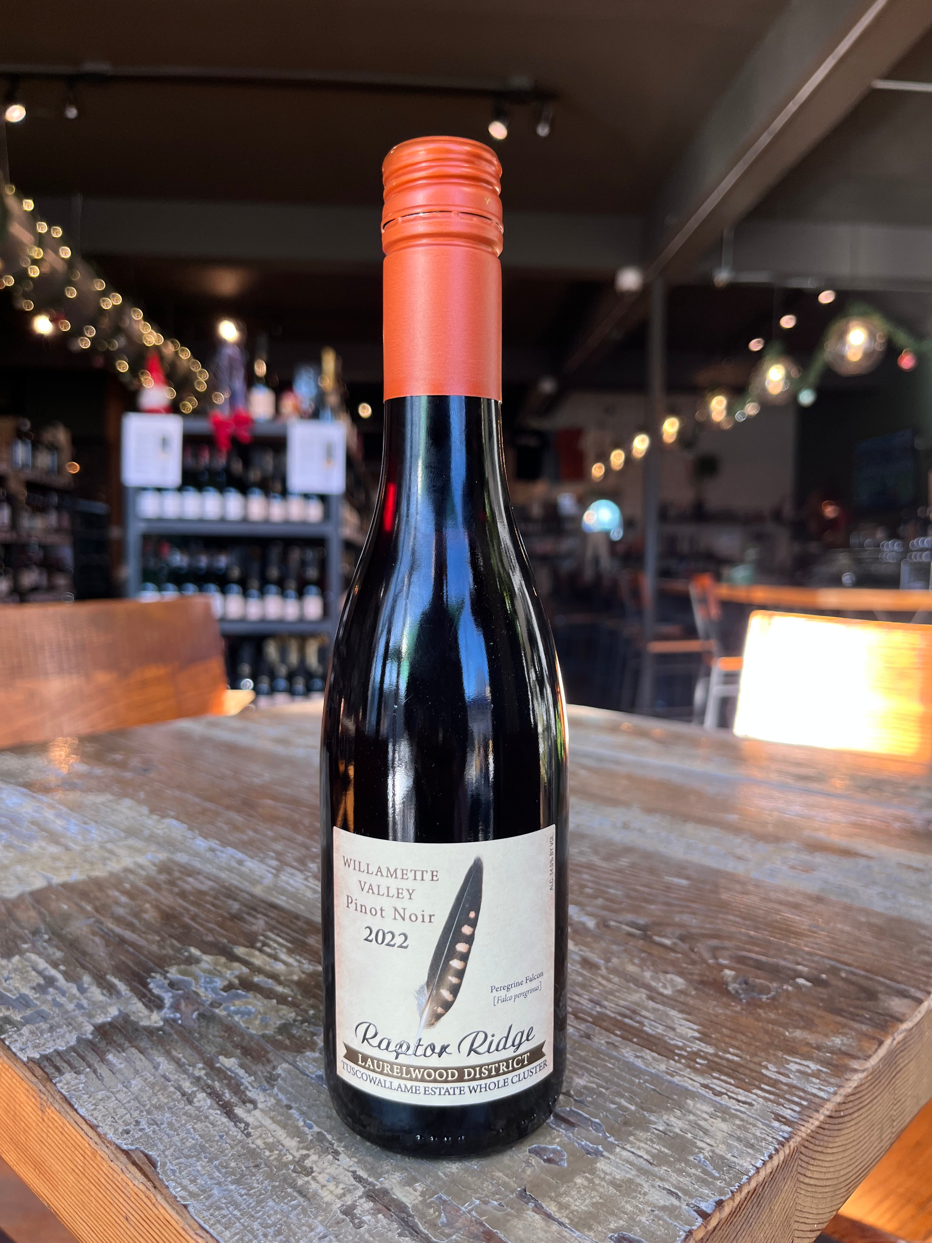 Raptor Ridde 2022 Raptor Ridge Tuscowallame Estate Whole Cluster Pinot Noir ...