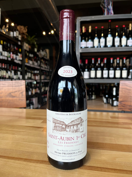 2023 Henri Prudhon "Les Frionnes" Saint-Aubin Rouge 1er Cru