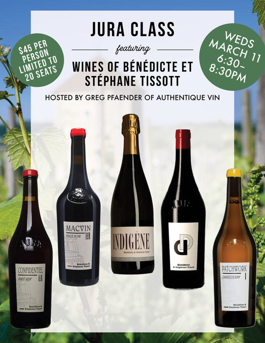 Jura Wine Class Ticket