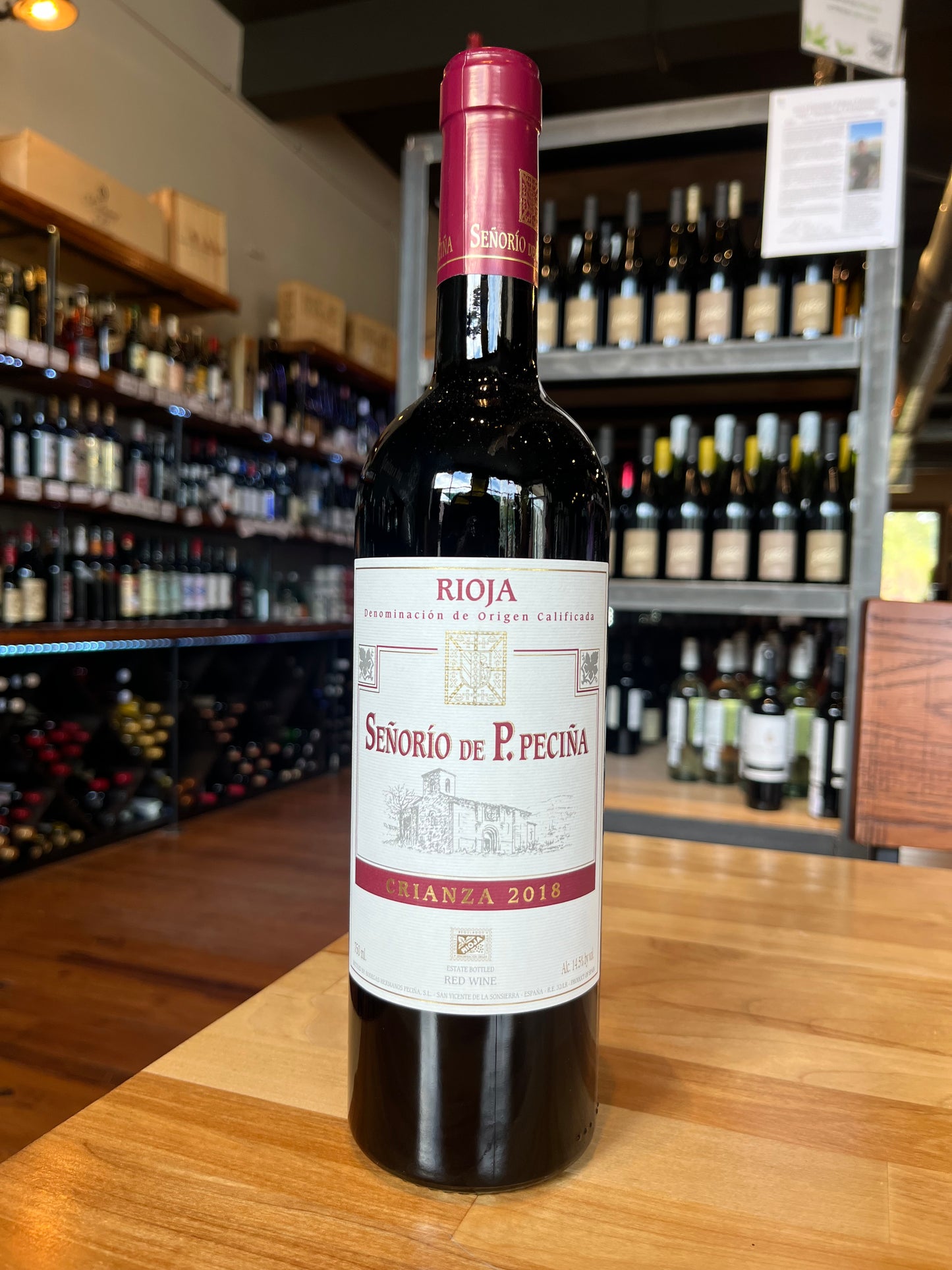 2018 Señorío de P. Pecina Rioja Crianza
