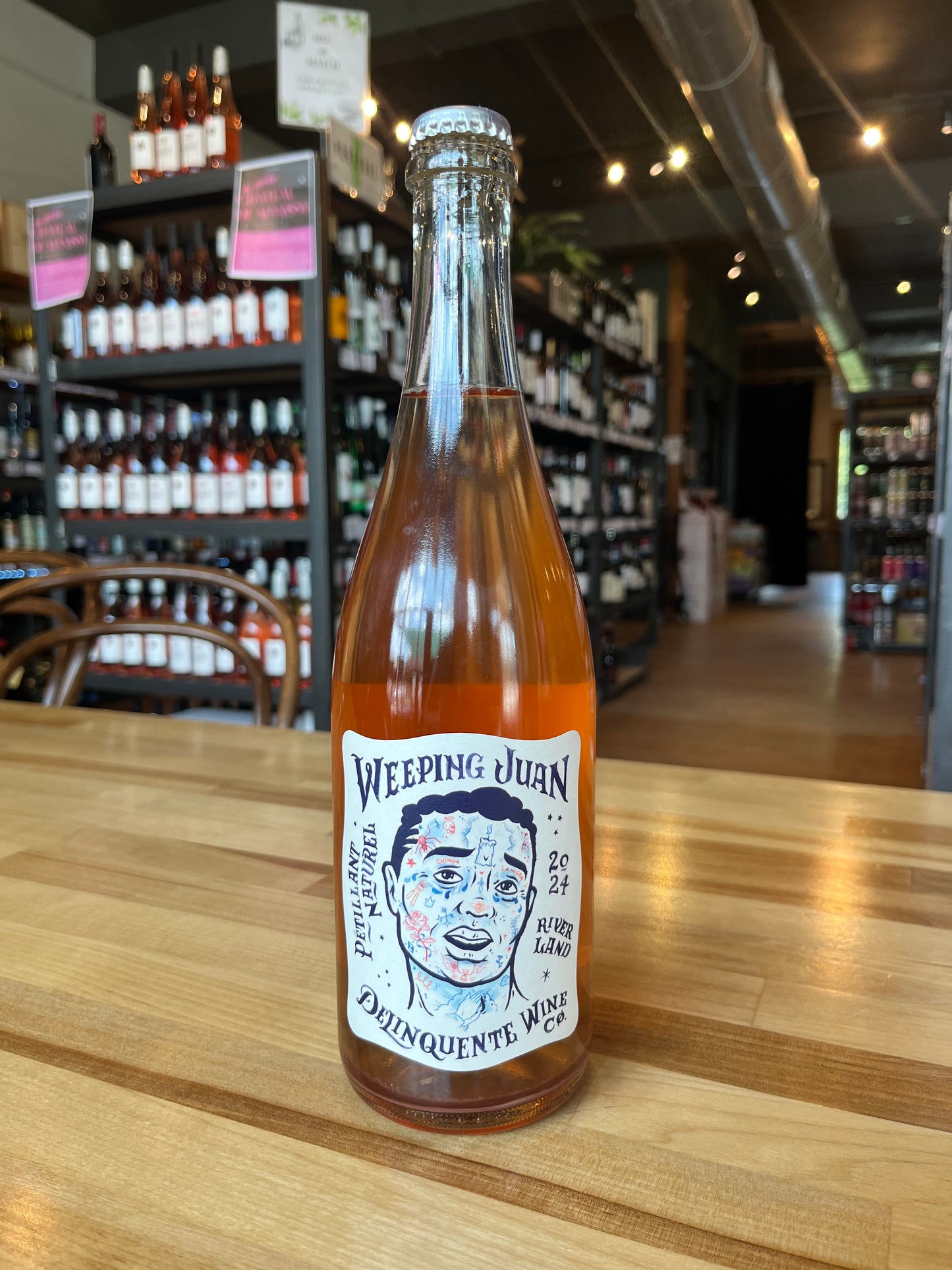 2023 Delinquente 'Weeping Juan' Pink Pet Nat