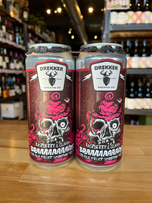 Drekker - Braaaaaains: Raspberry Guava Smoothie Sour