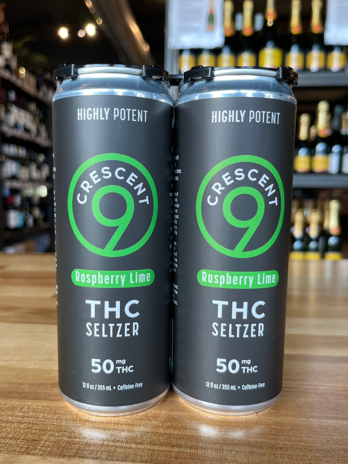 Crescent 9 Raspberry Lime THC Seltzer 50mg