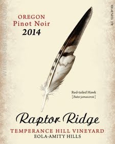 2022 Raptor Ridge, Temperance Hill Pinot Noir, Eola-Amity Hills