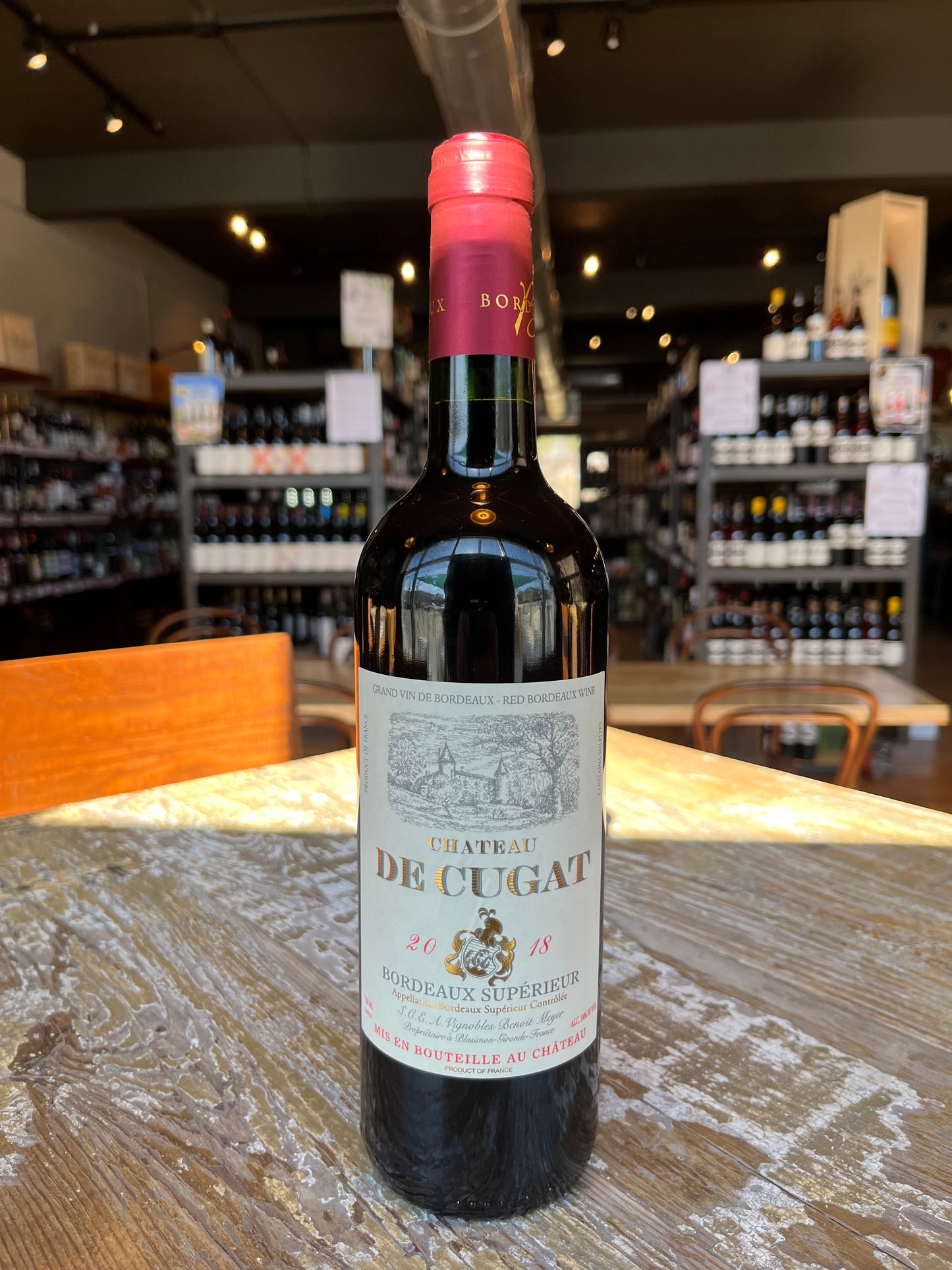 2018 Chateau de Cugat, Bordeaux Supérieur Cuvée Classique'