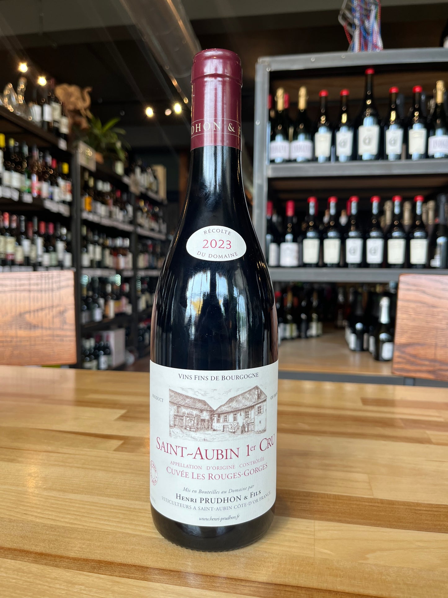 2023 Domaine Henri Prudhon "Cuvee Les Rouges Gorges" Saint Aubin 1er Cru