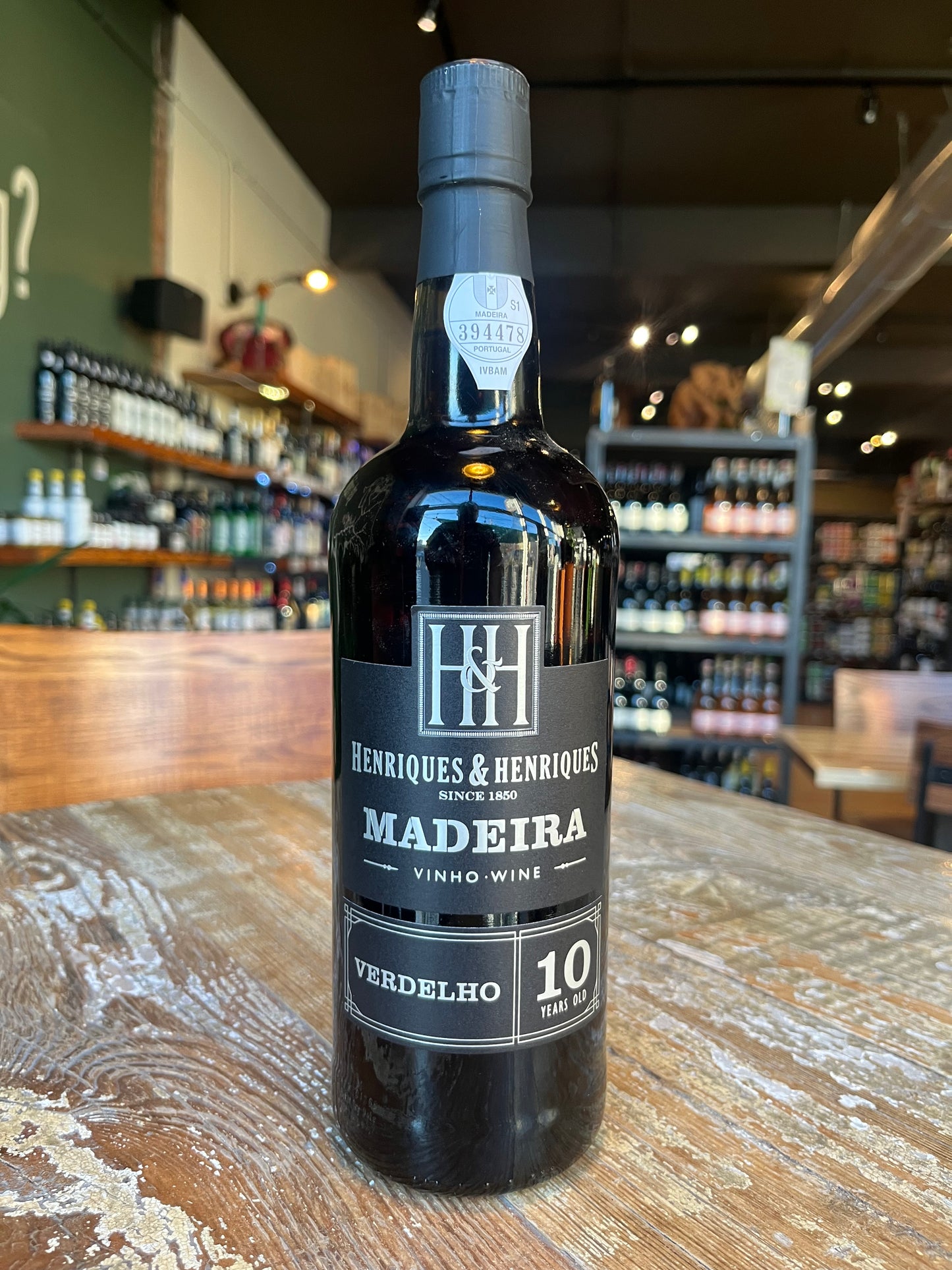 H&H Verdelho 10 Year Madeira