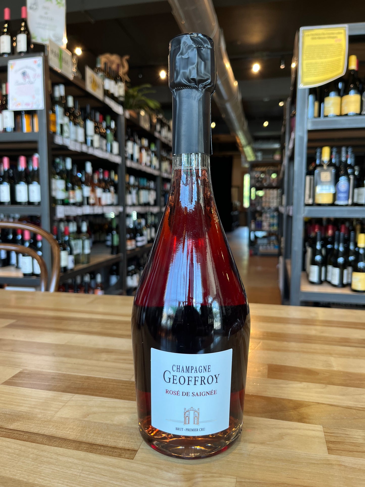 Rene Geoffroy Champagne 1er Cru Brut Rose de Saignee NV