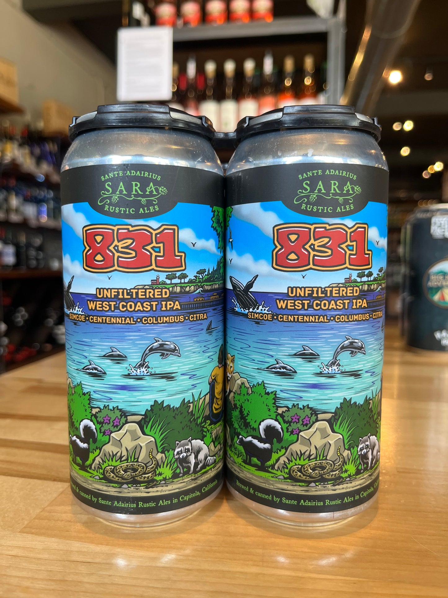 Sante Adairius 831 Unfiltered WC IPA