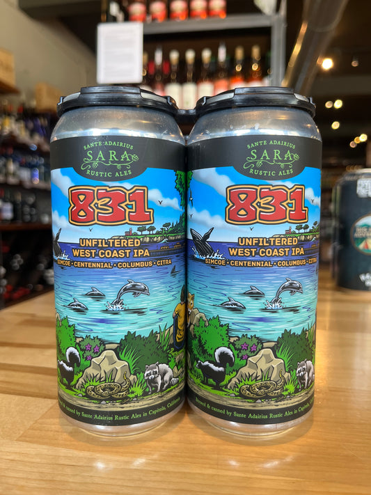 Sante Adairius 831 Unfiltered WC IPA