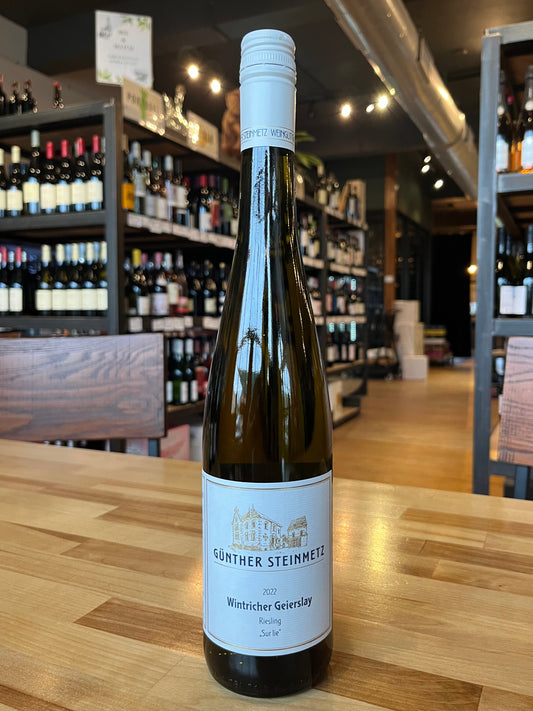 2022 Günther Steinmetz Riesling Trocken Wintricher Geierslay "Sur Lie"