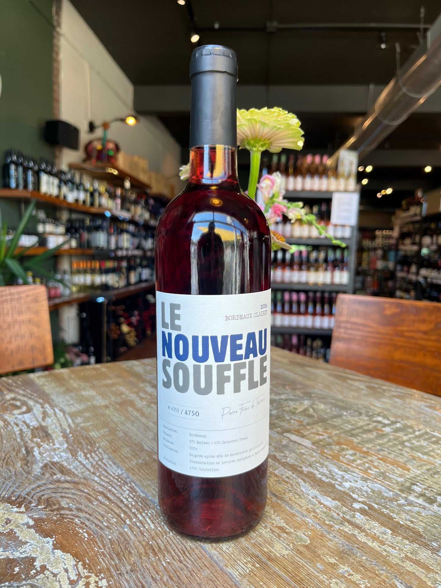 2024 Chateau Carbonneau, La Nouveau Souffle Bordeaux Clairet