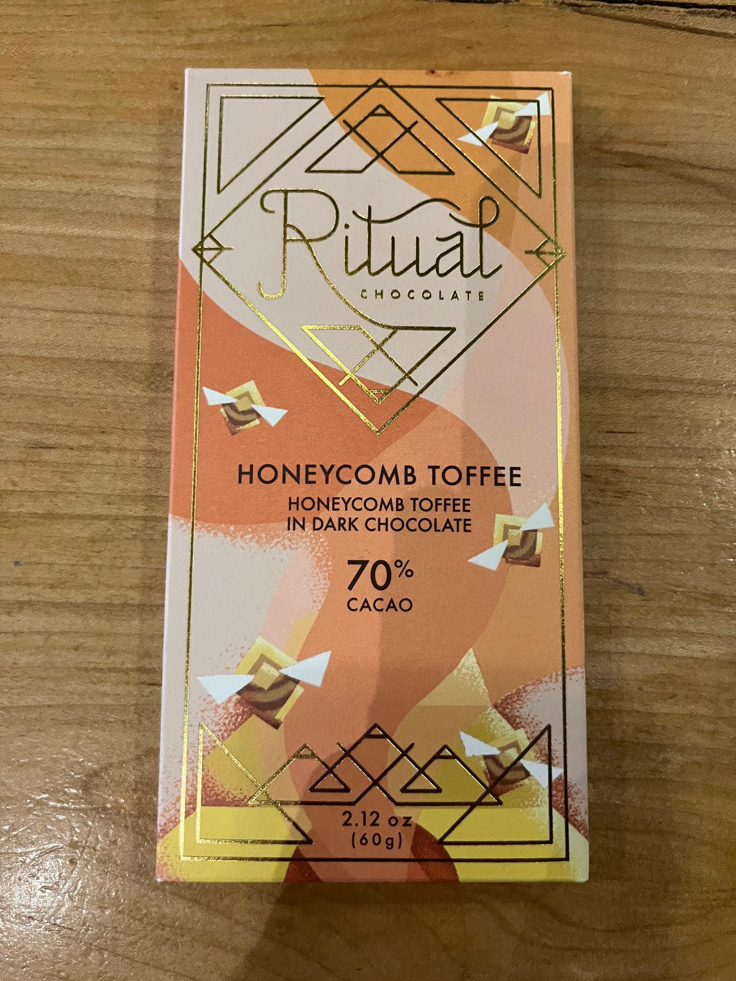 Ritual Honeycomb Toffee Chocolate Bar